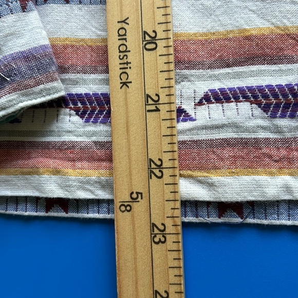 Vintage Chic Western Aztec Cowgirl Button Front Shirt - Picture 6 of 12